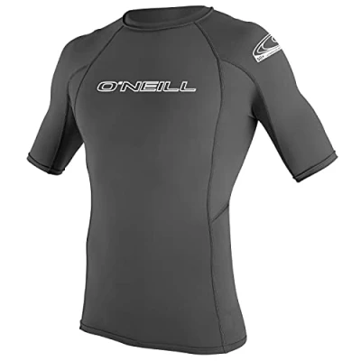 Afbeelding van O&#039;Neill Basic Skins S/S Rashguard Surfshirt Mannen Maat L