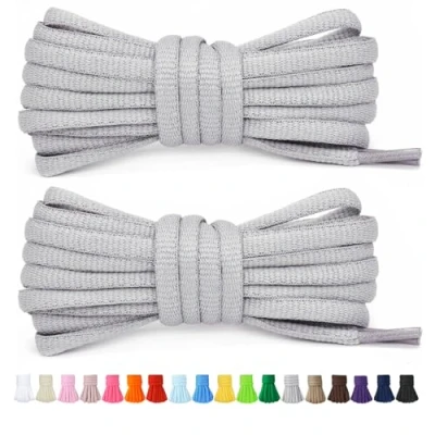 Afbeelding van Stepace [2 paar 60 cm ronde schoenveters voor sneakers, lengte 200 18 kleuren,