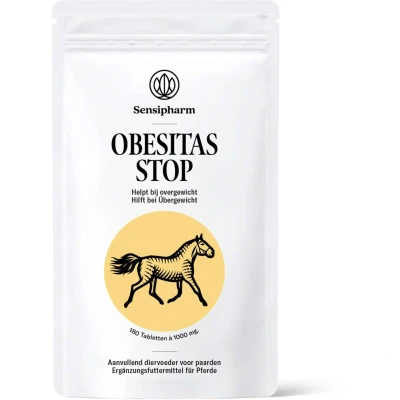 Afbeelding van Sensipharm Obesitas Stop Paard 180 tabletten