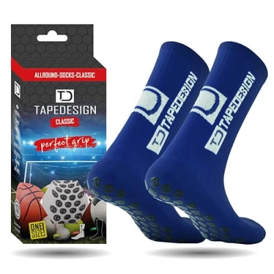 Afbeelding van Tapedesign Allround Classic Gripsokken Royal Maat: 37 48
