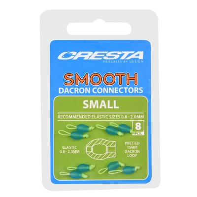 Afbeelding van Cresta Smooth Dacron Connectors (8 pcs) Maat : Small