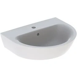 Afbeelding van Geberit Renova wastafel wit (55 x 45 cm) 1 kraangat, met