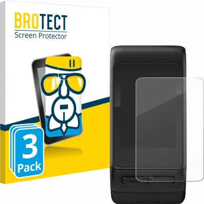 Afbeelding van BROTECT Screenprotector voor Garmin vivoactive HR Folie Beschermfolie Beschermglas transparant (3 Stuks)