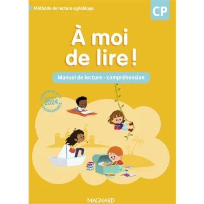 Image de À moi de lire ! CP (2024) Manuel lecture et compréhension