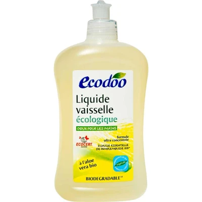 Image de Ecodoo Liquide vaisselle écologique, pamplemousse et aloe vera bio, 500 ml