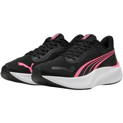 Afbeelding van Puma Pounce Lite Hardloopschoenen voor op de weg, uniseks, Black Sun Struck