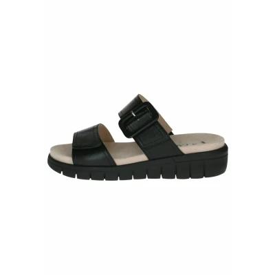 Afbeelding van Caprice Muiltjes, Dames, Maat: 41, Black blk sole Leer