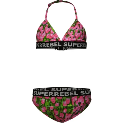 Afbeelding van SuperRebel Isla triangle bikini AO tulip Maat 140