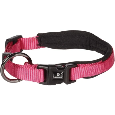 Afbeelding van Flamingo Abbi Halsband Honden Kersenrood Xxxs 25 30cm 10mm 1st 190630