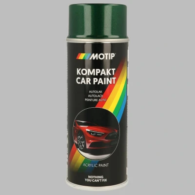 Afbeelding van MOTIP 53606 Voertuig combinatielak 400ml spuitbus groen Kompakt grey metallic 12 ml