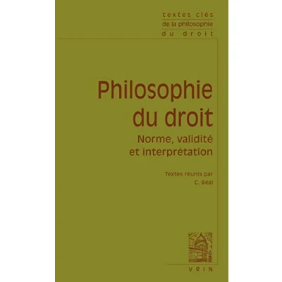 Afbeelding van Textes Cles de Philosophie Du Droit