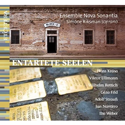 Afbeelding van Ensemble Nova Sonantia, Simone Riksman Entartete Seelen (CD)
