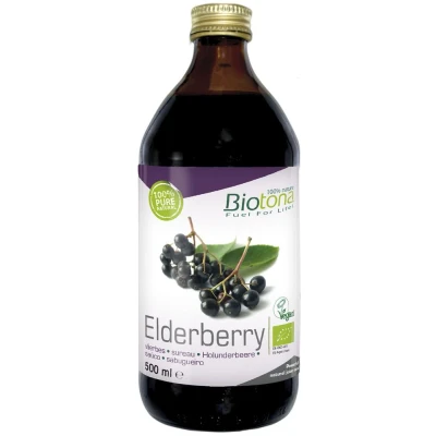 Afbeelding van Supersappen Elderberry Vloeibaar 500 ml