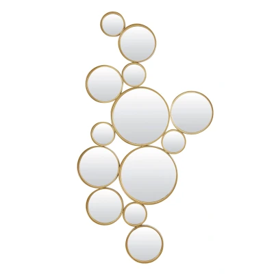 Afbeelding van Light &amp; Living Spiegel CIELO 127x3.5x64.5cm Goud