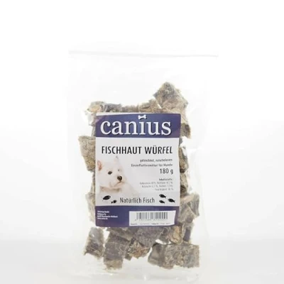 Afbeelding van Canius blokjes vishuid 180g