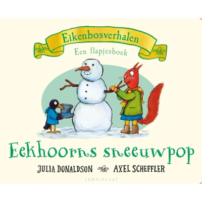 Afbeelding van Uitgeverij lemniscaat flapjesboek eekhoorns sneeuwpop