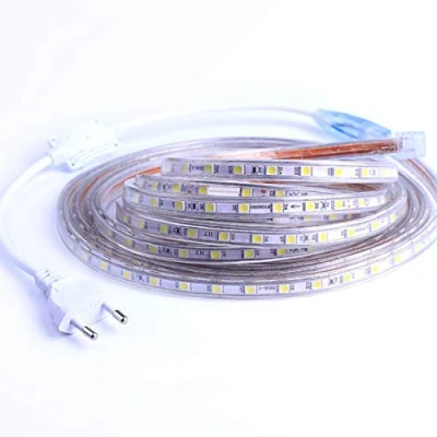Afbeelding van Ledstrook, ledstrip, heldere ledstrip 220 V, 5050 IP65, waterdicht, (30 m)