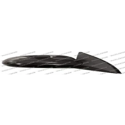 Afbeelding van Buitenspiegel Prasco Premium HN0407113P rechts Zwart Instellen: kabel, Bol vormig, niet getint HYUNDAI: i30 I Hatchback, Estate