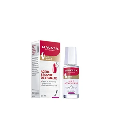 Afbeelding van Mavala Onmiddellijke nageldroogolie met katoenen olie en vitamine E. Antioxidant, 10 ml