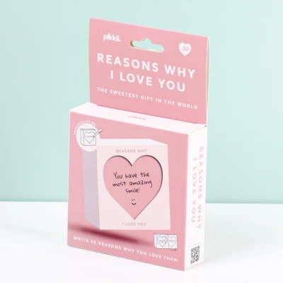 Afbeelding van Pikkii Redenen waarom I Love You Verjaardagscadeaus voor haar en Cadeaus hem vriendin vriendschap Cadeau