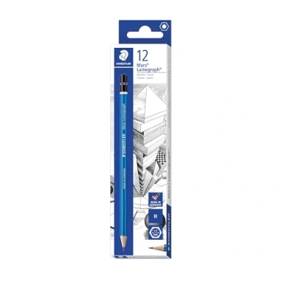 Afbeelding van Staedtler Mars Lumograph potlood H 1 stuk 100