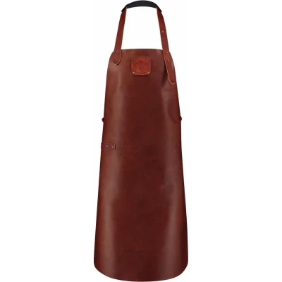 Afbeelding van Witloft Classic Leren Schort XXL Cognac
