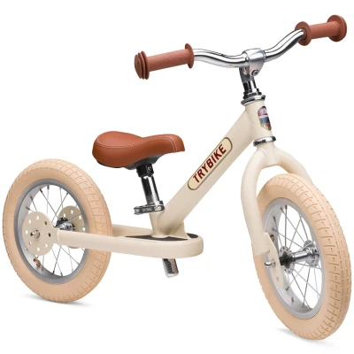 Afbeelding van Trybike steel loopfiets vintage cream mat bruin