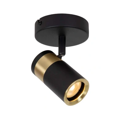 Afbeelding van Lucide GORIK Wandspot / Wandlamp 1xGU10 Zwart