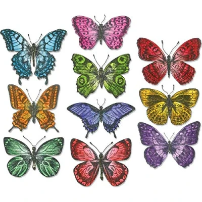 Afbeelding van Sizzix Framelits Mal Set Flutter 20Pak 662269 Tim Holtz