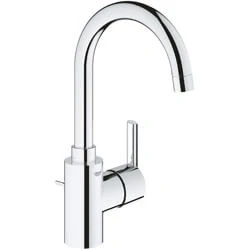 Afbeelding van GROHE QuickFix Feel wastafelmengkraan met hoge uitloop en waste
