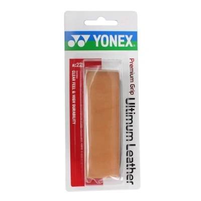 Afbeelding van Yonex premium tennisgrip ultimate leather bruin