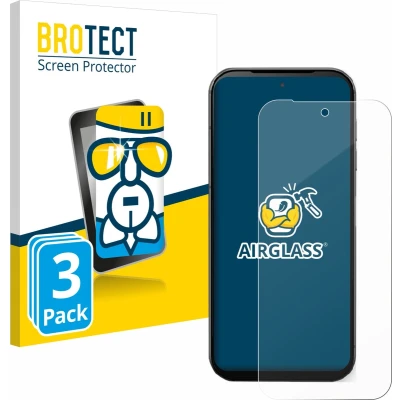Afbeelding van BROTECT Screenprotector voor Fairphone 5 Folie Beschermfolie Beschermglas transparant (3 Stuks)