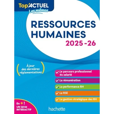 Afbeelding van Top&#039;Actuel Ressources Humaines (RH) 2025 2026