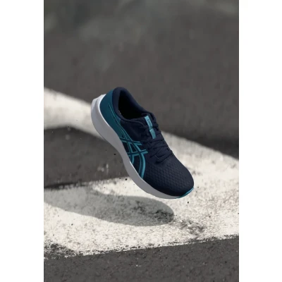 Afbeelding van Asics Patriot 14 Hardloopschoenen voor op de weg, Heren, Maat: 45, Midnight/stillwater Schoenen