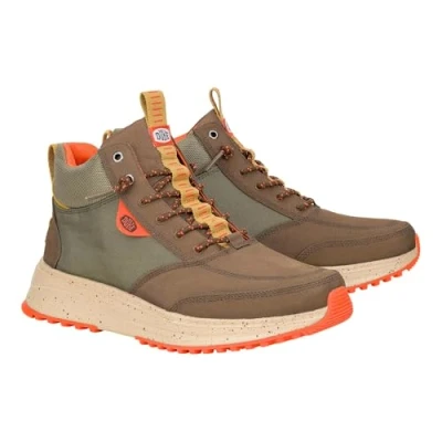 Afbeelding van Hey Dude Sneakers laag, Heren, Maat: 40, Green Leer en imitatieleer