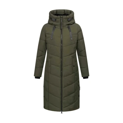 Afbeelding van Navahoo Wintermantel, Dames, Maat: Small, Olive