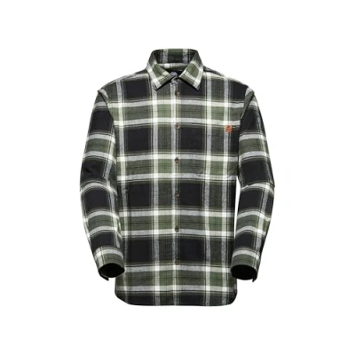 Afbeelding van Mammut Trovat Longsleeve Overhemd, Heren, Maat: Medium, Black marsh