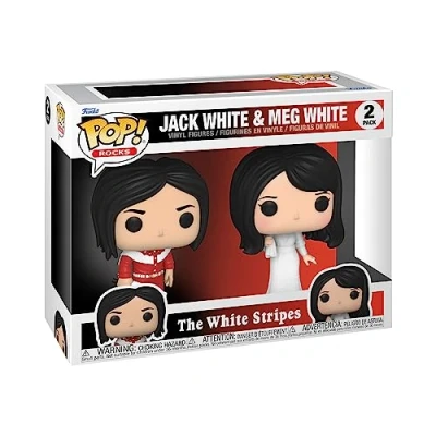 Image de Figurine Funko Pop Rocks Jack White and Meg The Stripes