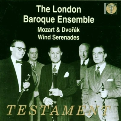 Afbeelding van Mozart, Dvorak: Wind Serenades / London Baroque Ensemble