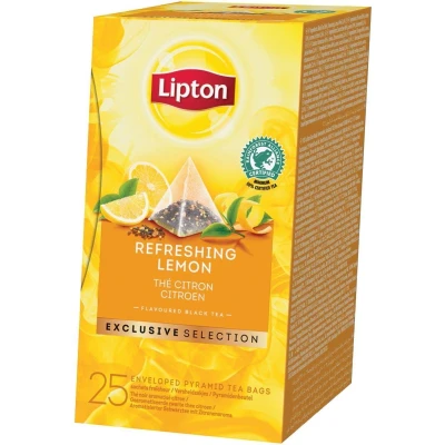 Afbeelding van Thee Lipton Exclusive citroen 25x2gr