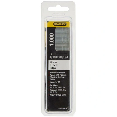Afbeelding van Stanley nagels 30mm type J 1 SWKBN1187T (Per 1000 stuks)