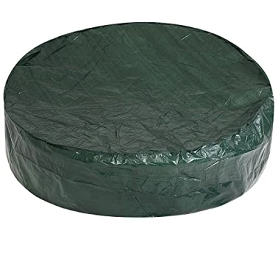 Afbeelding van Kingsleeve Beschermhoes Loungeset 188 x 90 50 cm Rond Groen