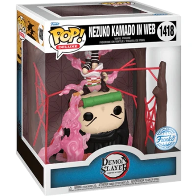 Afbeelding van Funko Pop! Demon Slayer Nezuko in Web #1418 Exclusive