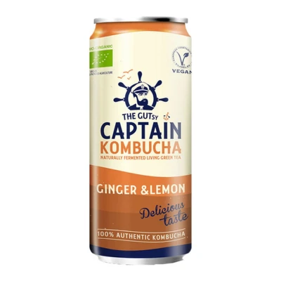 Afbeelding van Gutsy Captain Kombucha 12x250ml