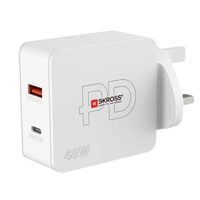 Afbeelding van Skross Multipower 2 Pro+ UK USB oplader