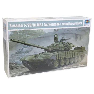 Afbeelding van Russische T 72B/B1 MBT Kontakt 1 Reactief Pantser