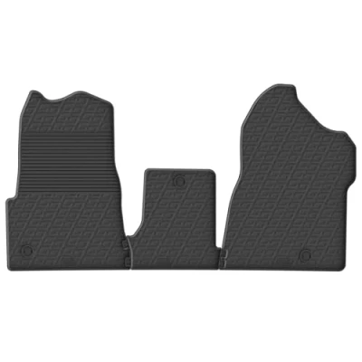 Afbeelding van Gledring Rubberen matset compatibel met Renault Master IV 2024 &amp; Nissan Interstar (XDD) (stoel/banket) (G 3 delig profiel + montageclips)