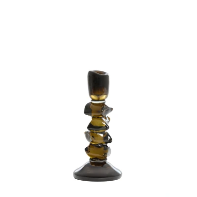 Afbeelding van Light &amp; Living Kandelaar ESTIVA Ø11x24.5cm Groen