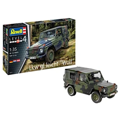 Afbeelding van 1:35 Revell 03277 LKW gl leicht &quot;Wolf&quot; Plastic Modelbouwpakket