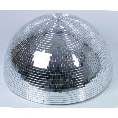 Afbeelding van Eurolite Halve Discobal Spiegelbol Discobol 50 cm met motor